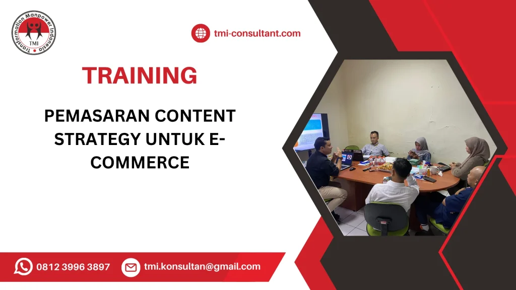 TRAINING PEMASARAN CONTENT STRATEGY UNTUK E-COMMERCE