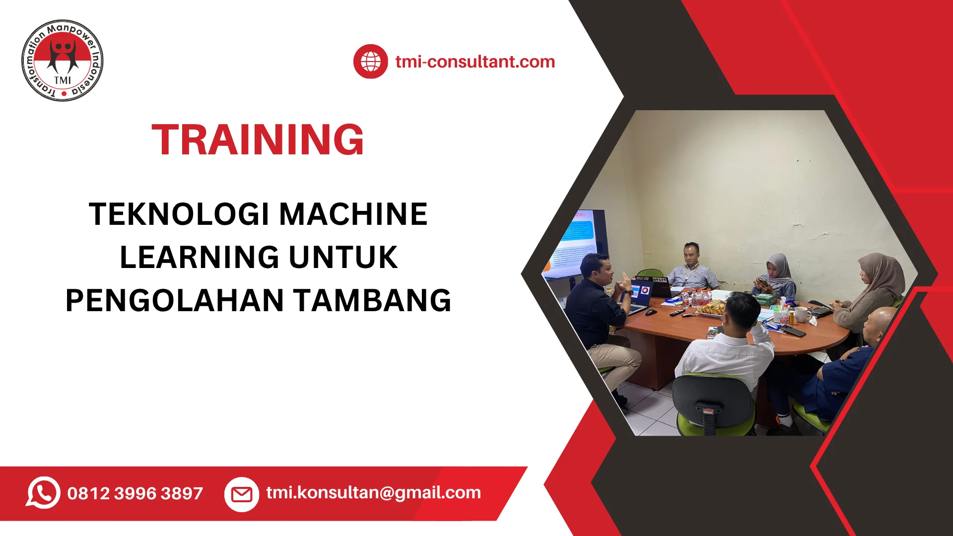 TRAINING TEKNOLOGI MACHINE LEARNING UNTUK PENGOLAHAN TAMBANG