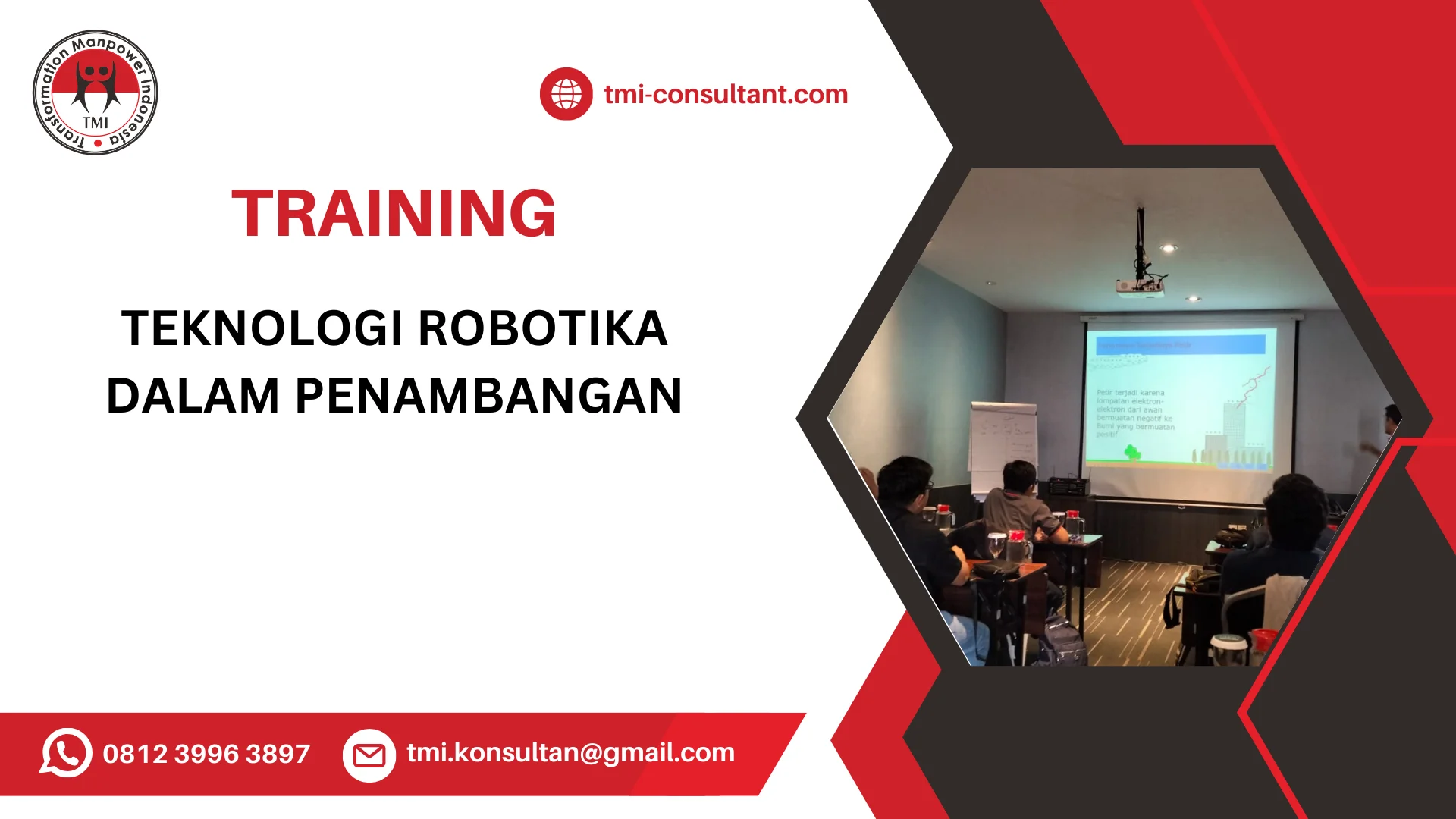 TRAINING TEKNOLOGI ROBOTIKA DALAM PENAMBANGAN