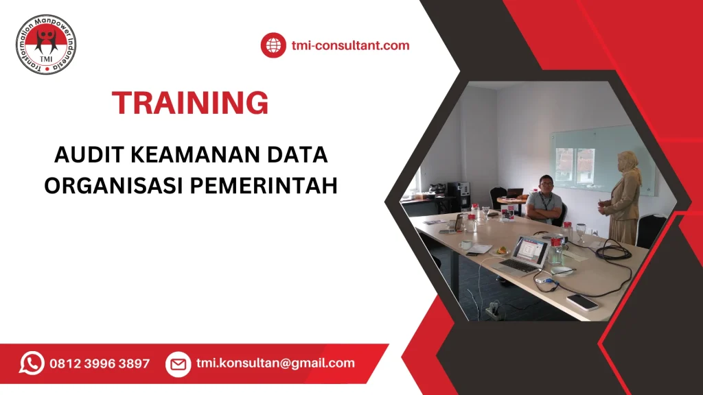 TRAINING AUDIT KEAMANAN DATA ORGANISASI PEMERINTAH