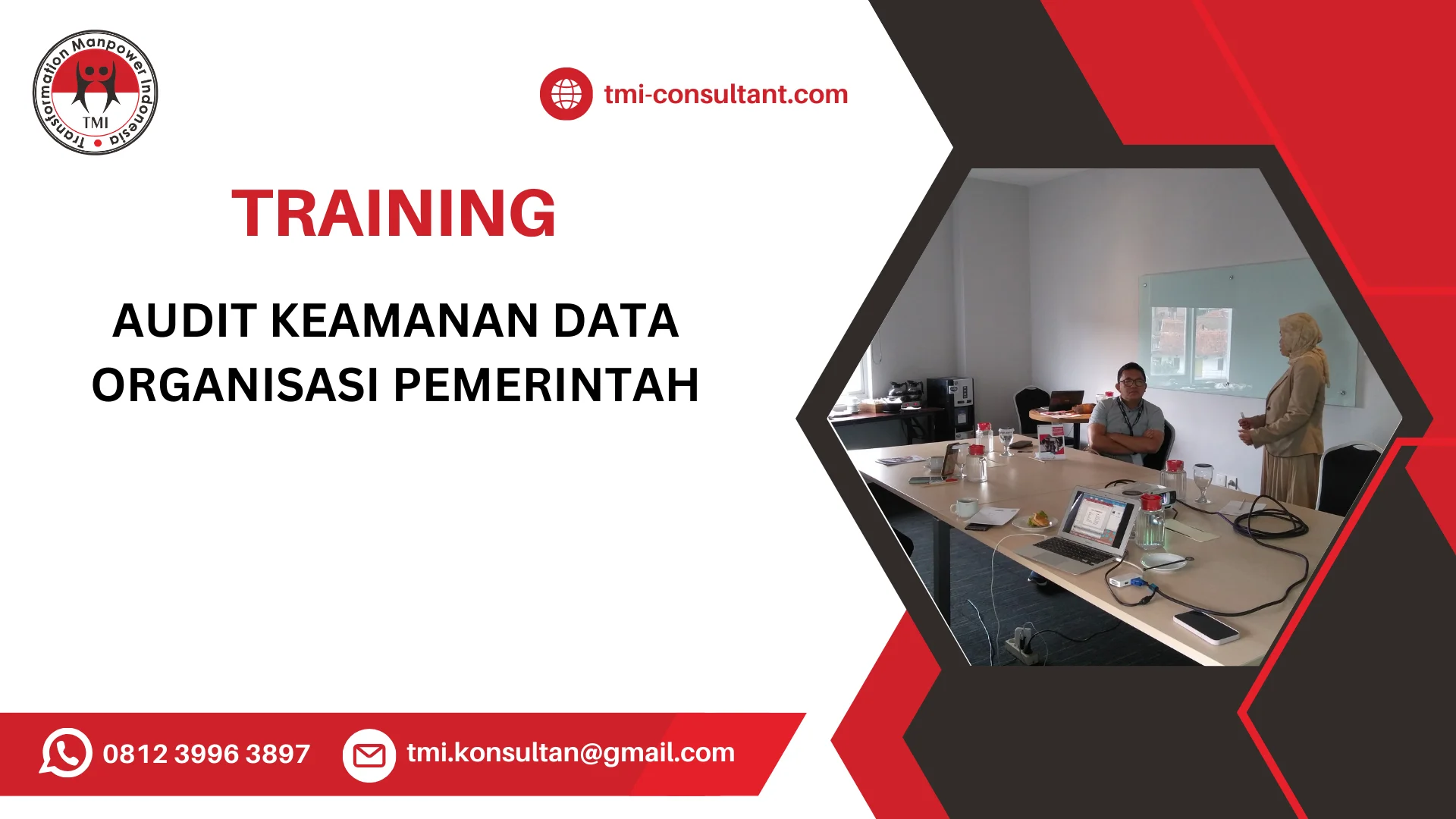 TRAINING AUDIT KEAMANAN DATA ORGANISASI PEMERINTAH