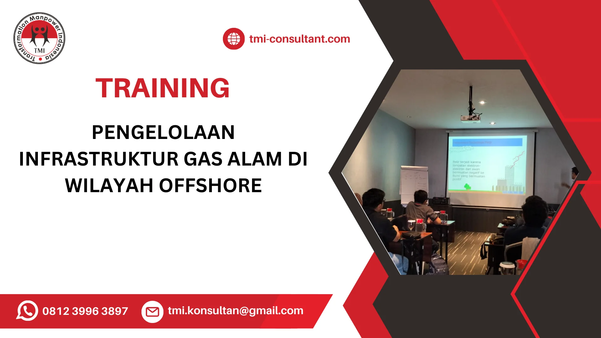 TRAINING PENGELOLAAN INFRASTRUKTUR GAS ALAM DI WILAYAH OFFSHORE