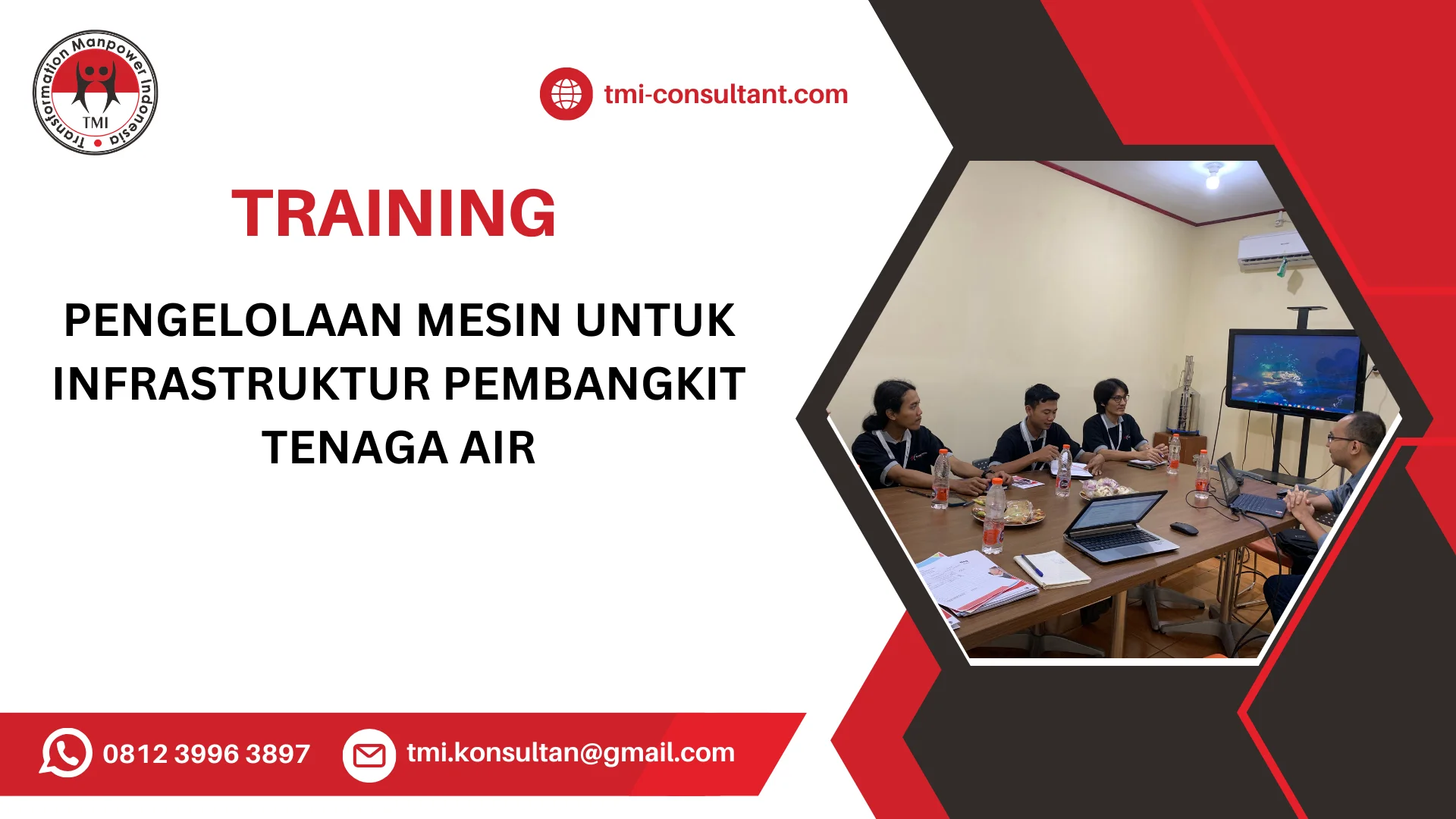 TRAINING PENGELOLAAN MESIN UNTUK INFRASTRUKTUR PEMBANGKIT TENAGA AIR