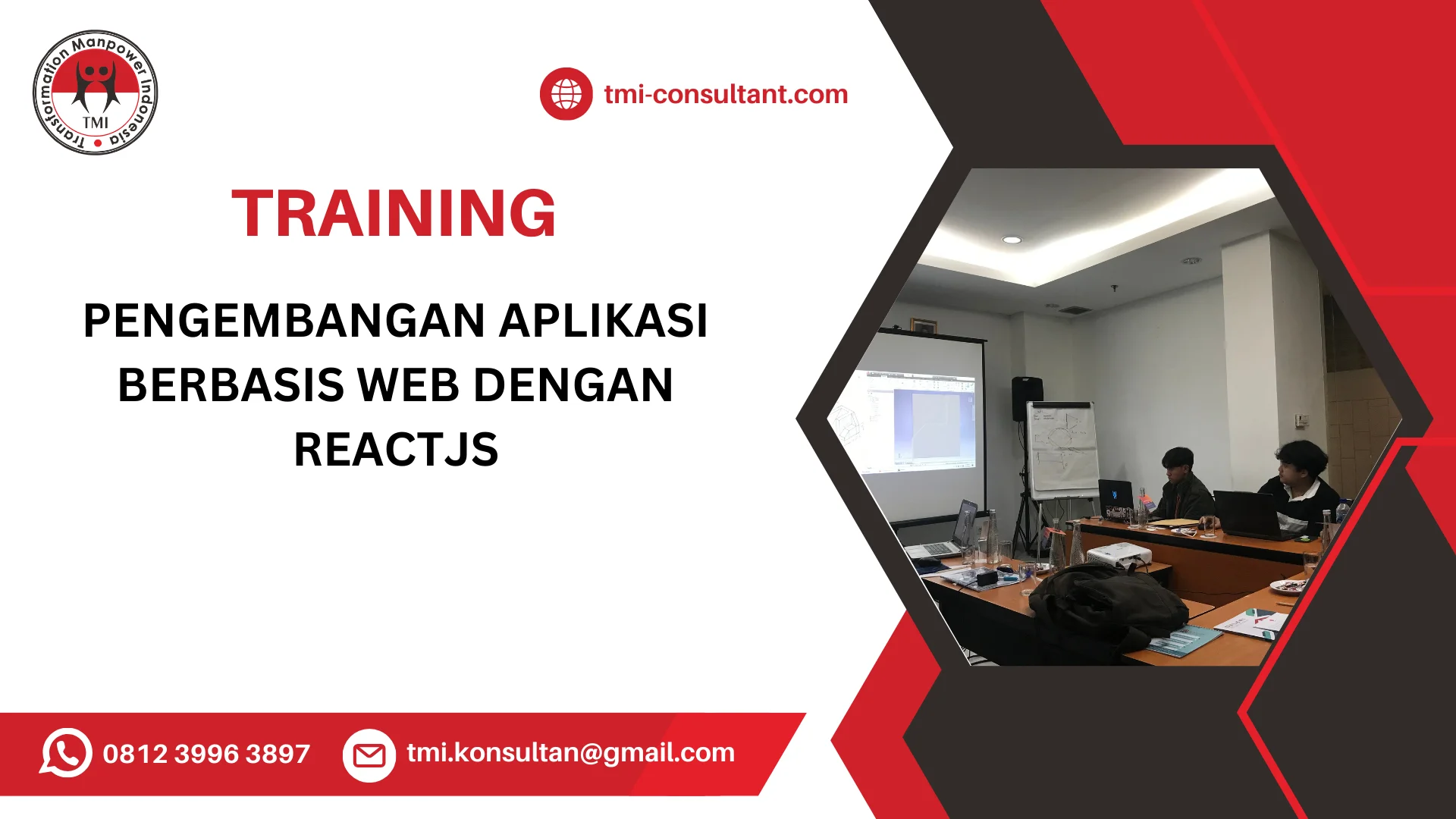 TRAINING PENGEMBANGAN APLIKASI BERBASIS WEB DENGAN REACTJS
