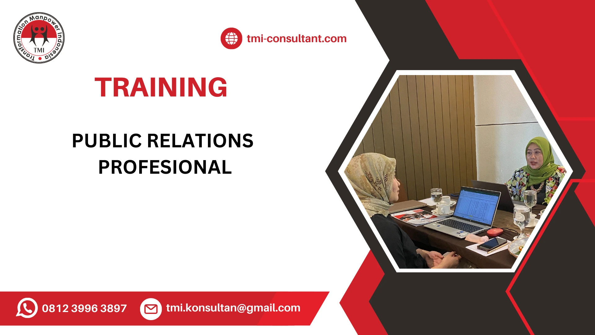 TRAINING PUBLIC RELATIONS PROFESIONAL