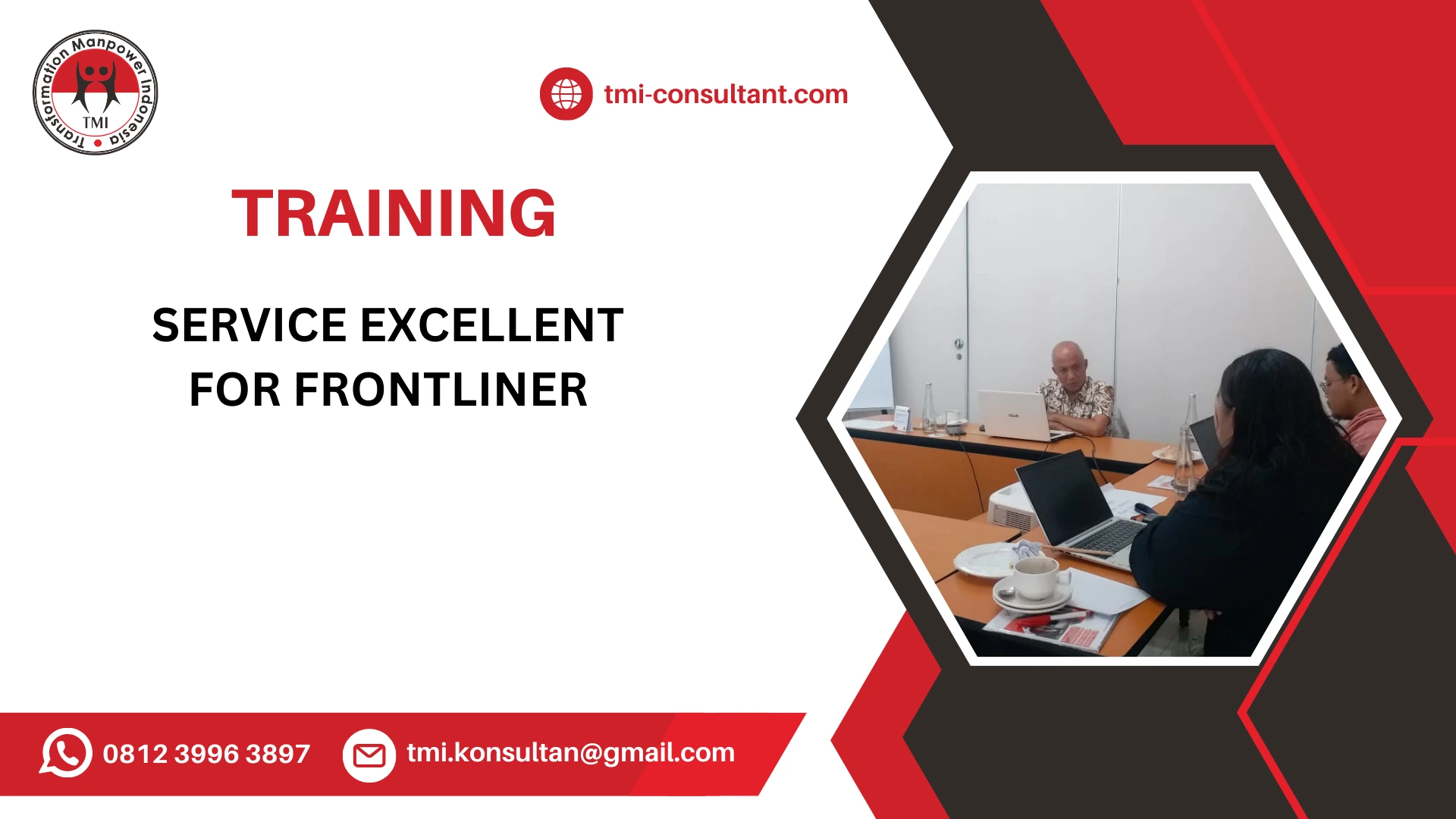 TRAINING SERVICE EXCELLENT FOR FRONTLINER
