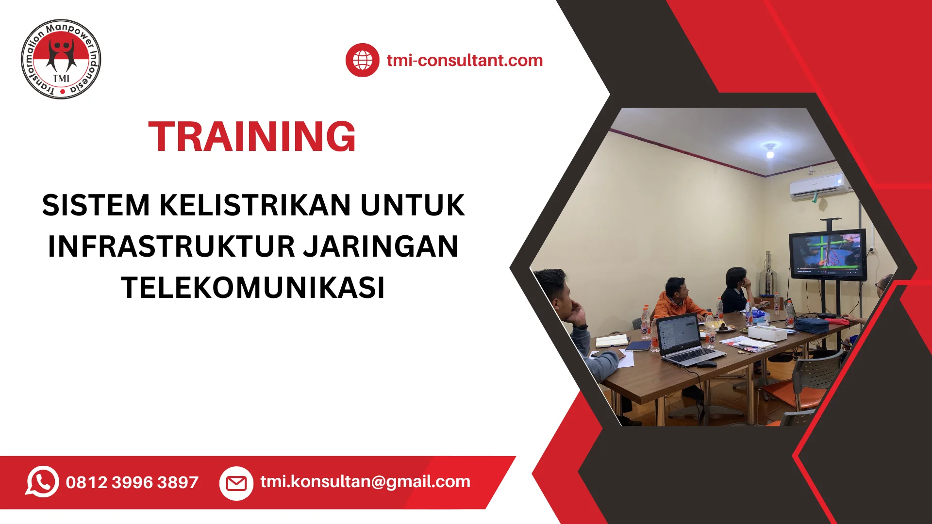 TRAINING SISTEM KELISTRIKAN UNTUK INFRASTRUKTUR JARINGAN TELEKOMUNIKASI