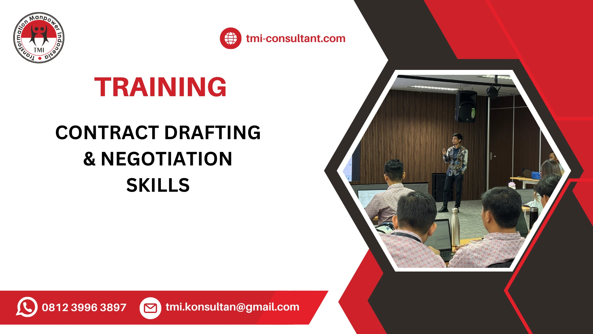 TRAINING CONTRACT DRAFTING & NEGOTIATION SKILLS