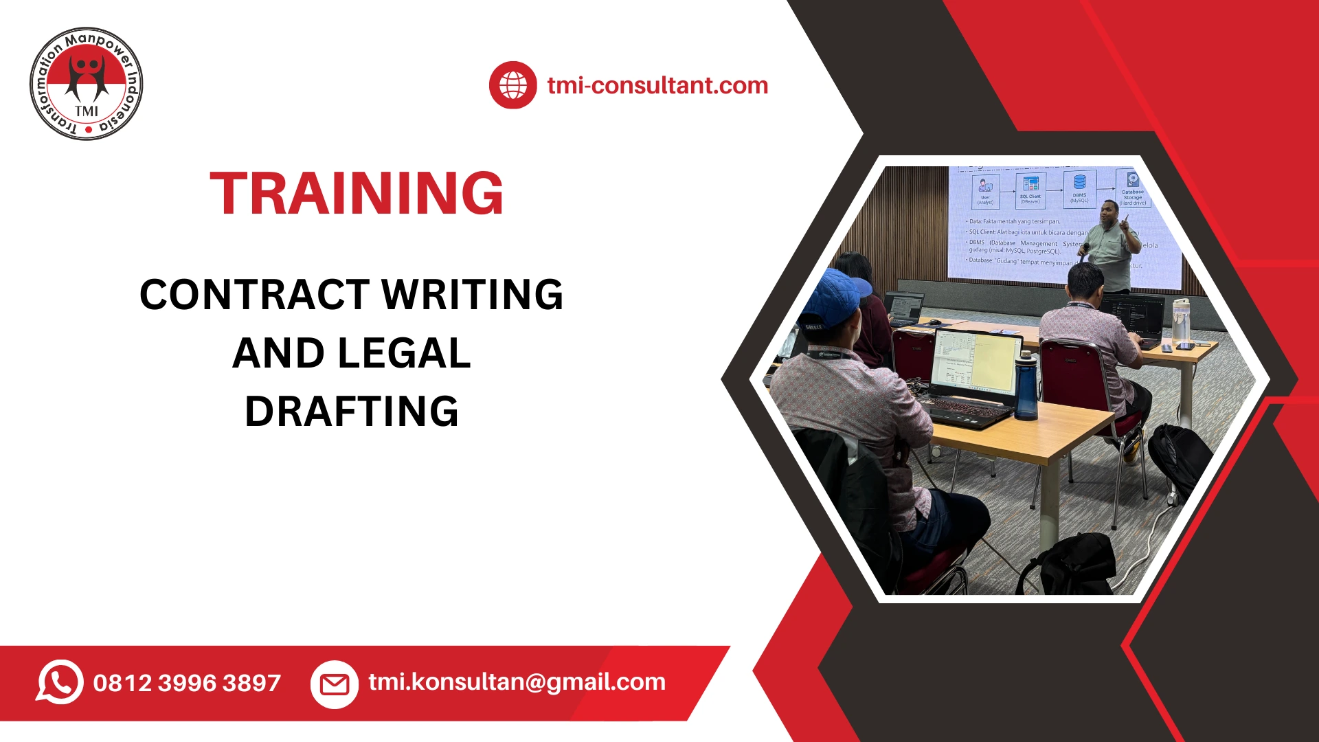 TRAINIG CONTRACT WRITING AND LEGAL DRAFTING