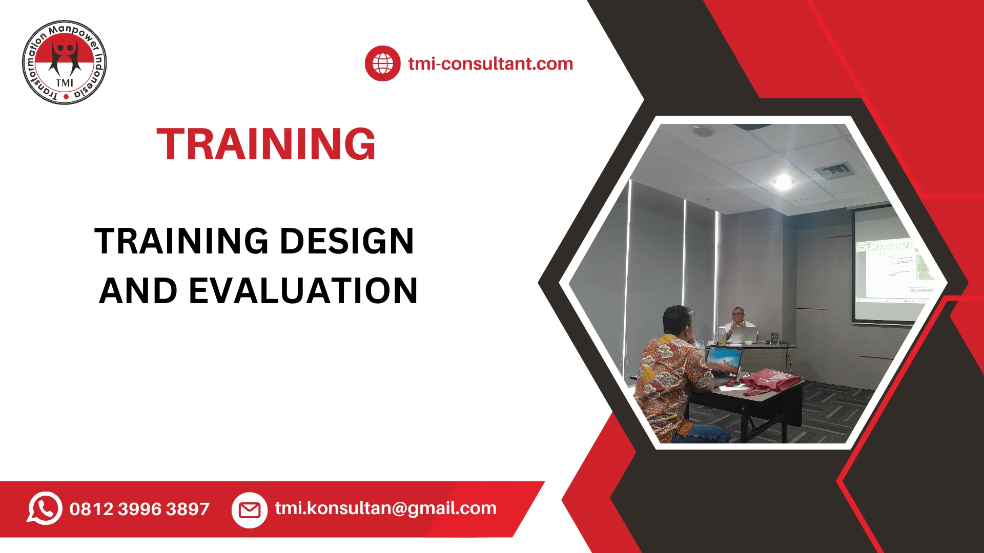 TRAINING DESAIN DAN EVALUASI PROGRAM PELATIHAN