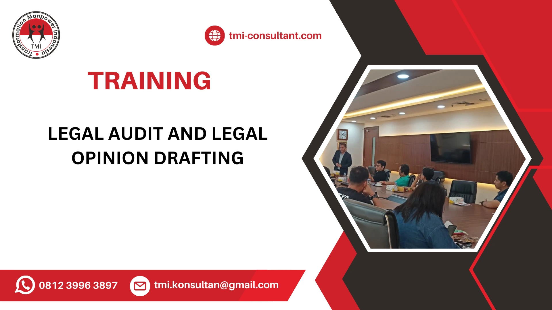 TRAINING LEGAL AUDIT AND LEGAL OPINION DRAFTING