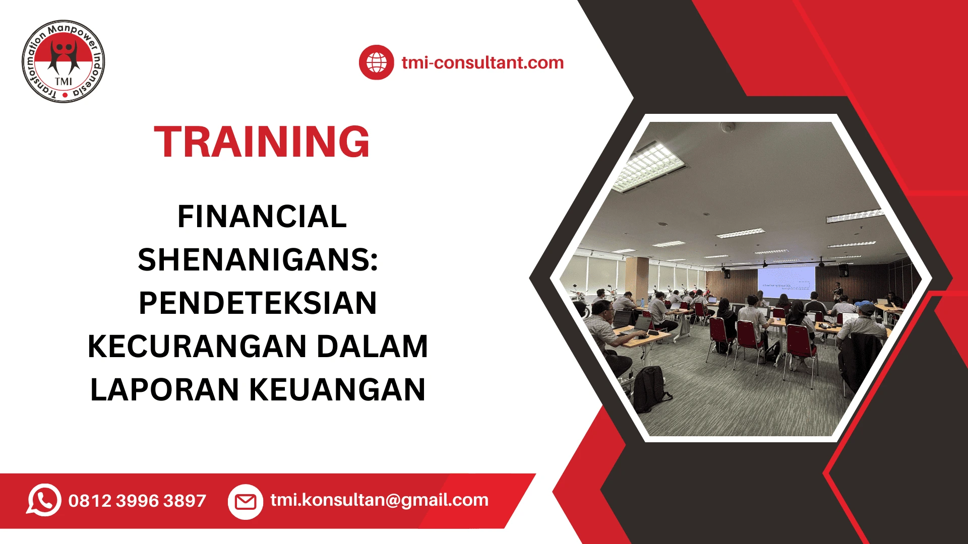 TRAINING FINANCIAL SHENANIGANS