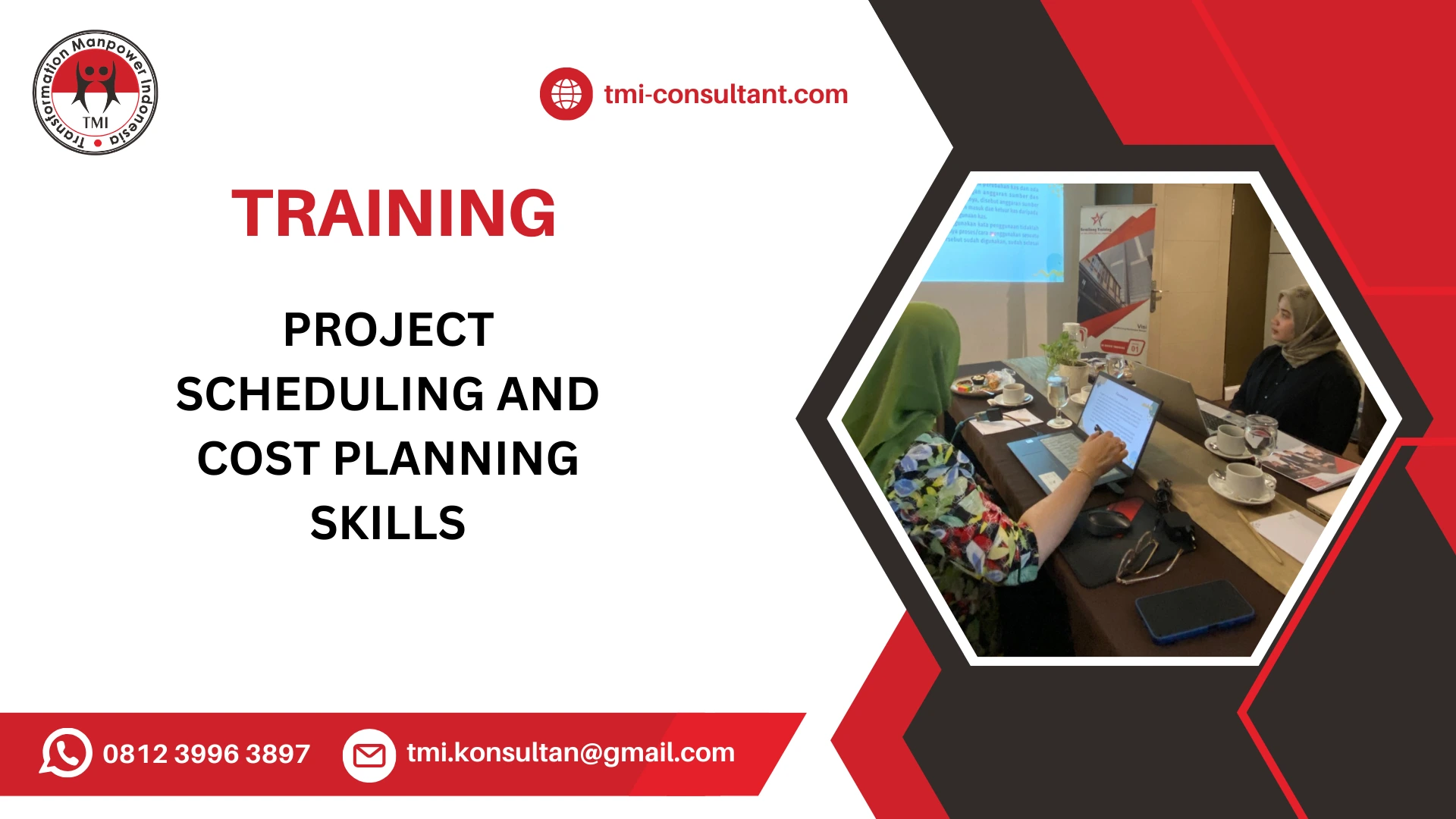 TRAINING PROJECT SCHEDULING AND COST PLANNING SKILLS