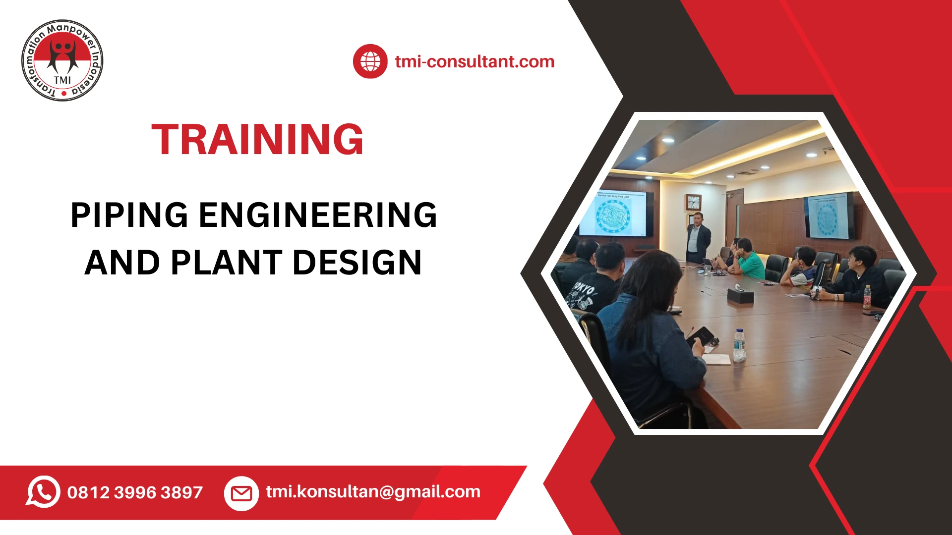TRAINING PERANCANGAN PERPIPAAN DAN FASILITAS INDUSTRI
