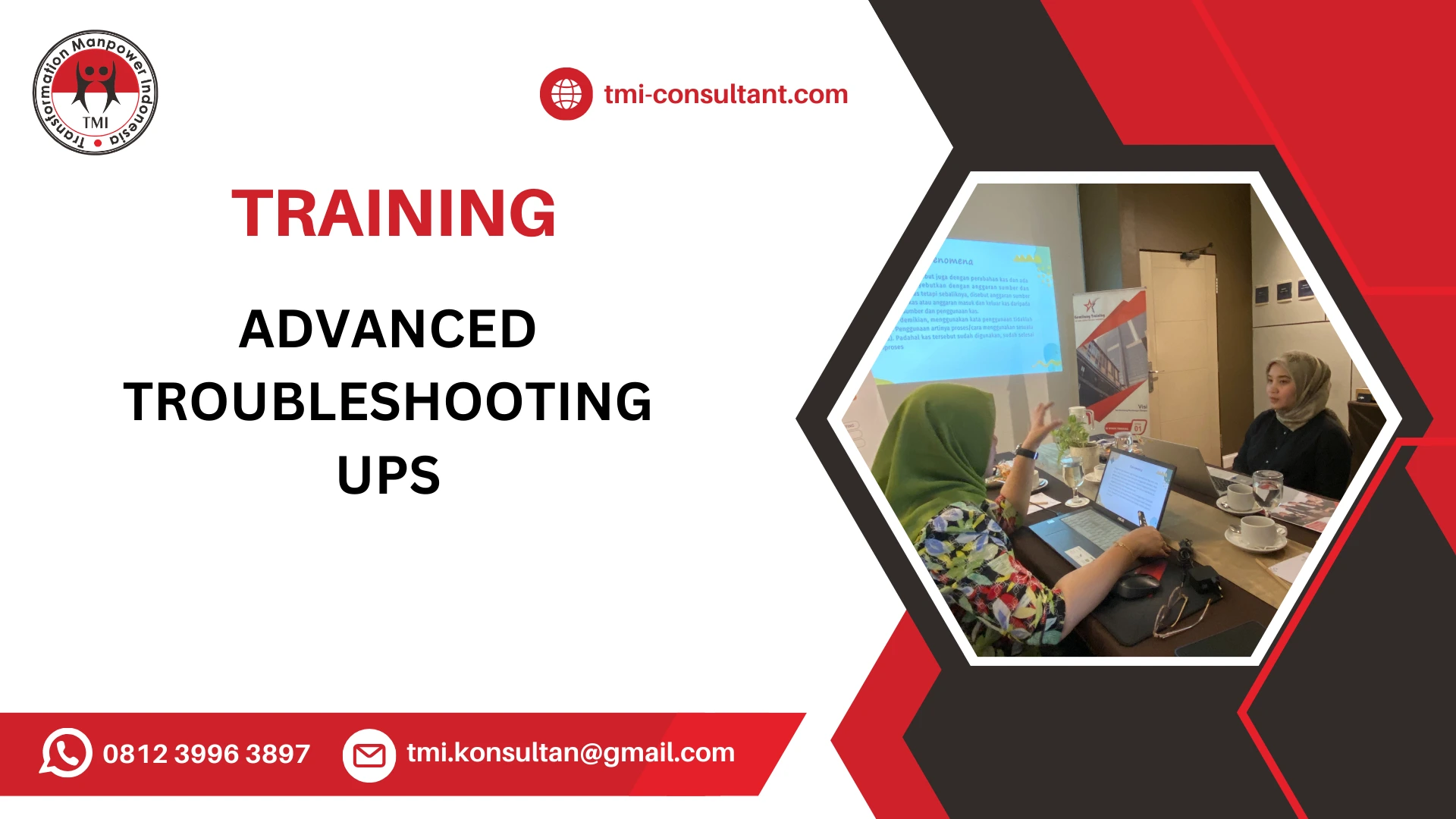 TRAINING TROUBLESHOOTING LANJUTAN UPS