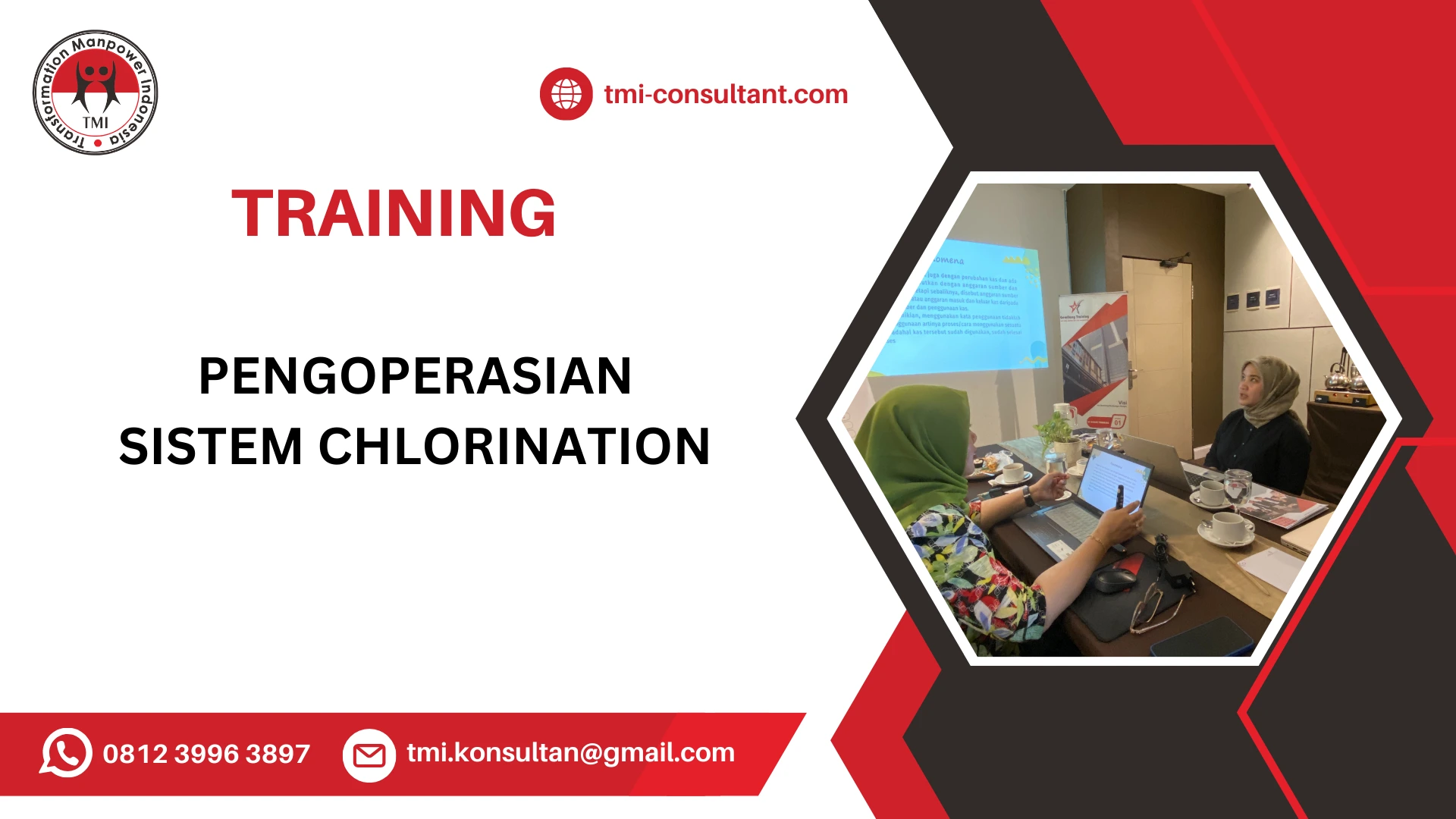 TRAINING PENGOLAHAN AIR DENGAN SISTEM KLORINASI