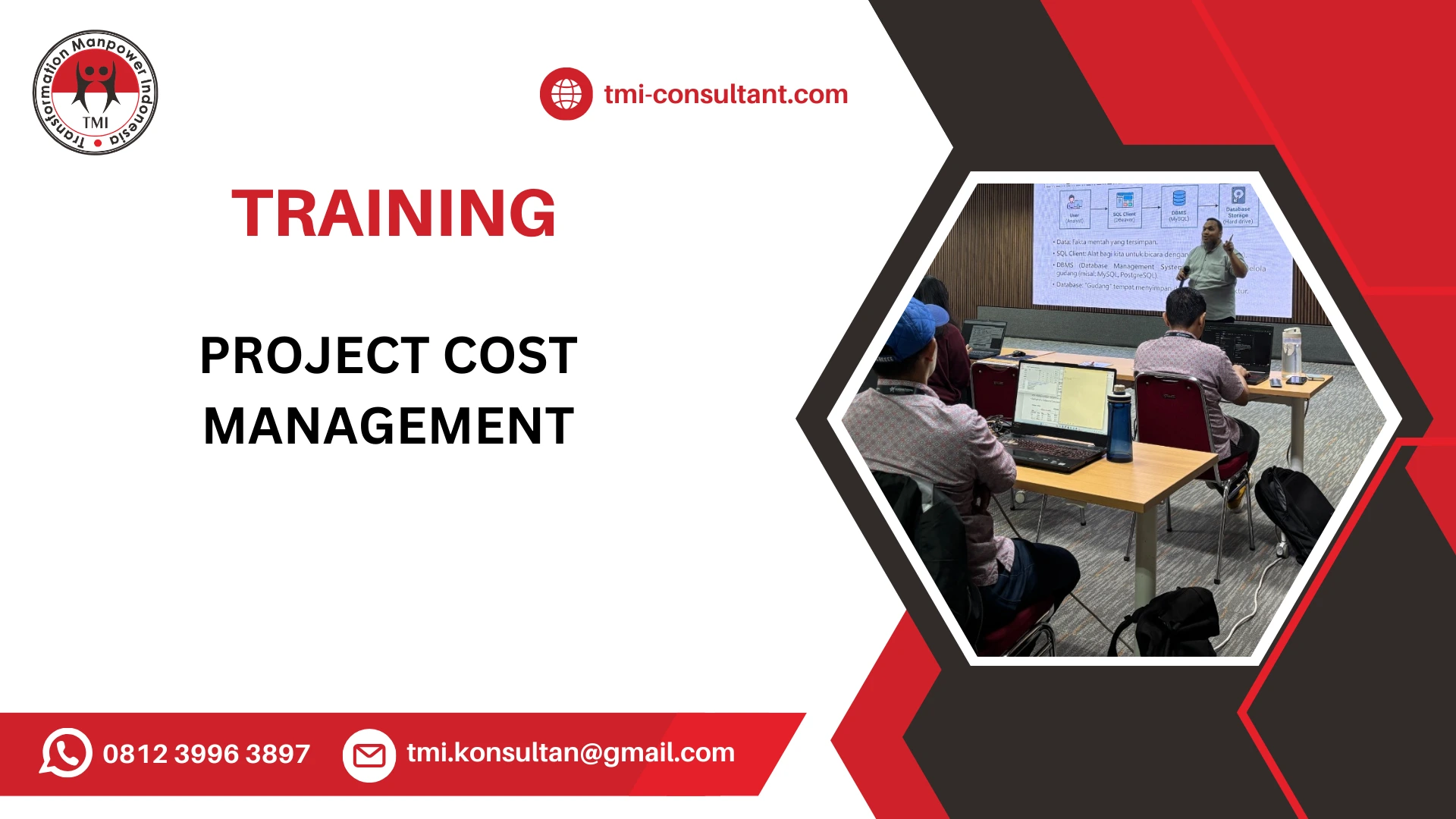 TRAINING PROJECT COST ESTIMATION & COST CONTROL