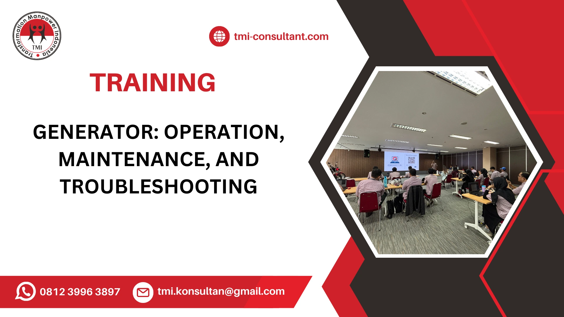 TRAINING OPERASI DAN PEMELIHARAAN GENERATOR