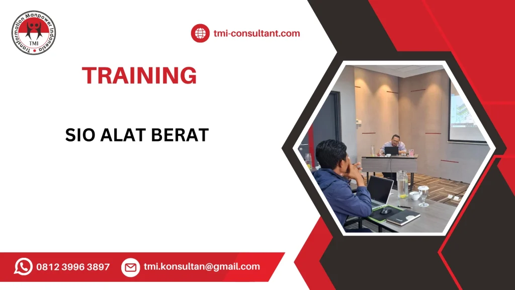 TRAINING SIO EXCAVATOR
