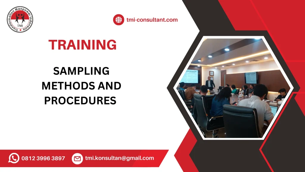 TRAINING FUNDAMENTALS OF SAMPLING