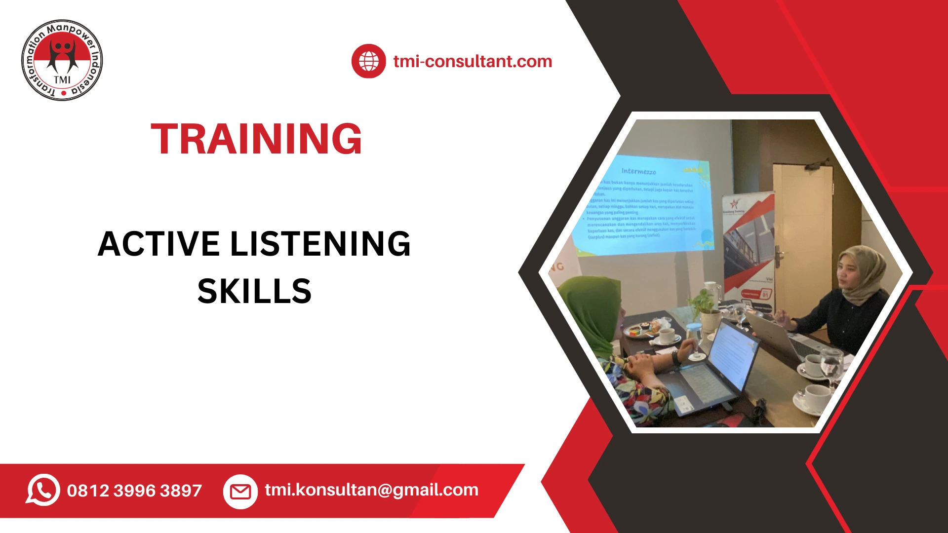 TRAINING KETERAMPILAN MENDENGARKAN AKTIF