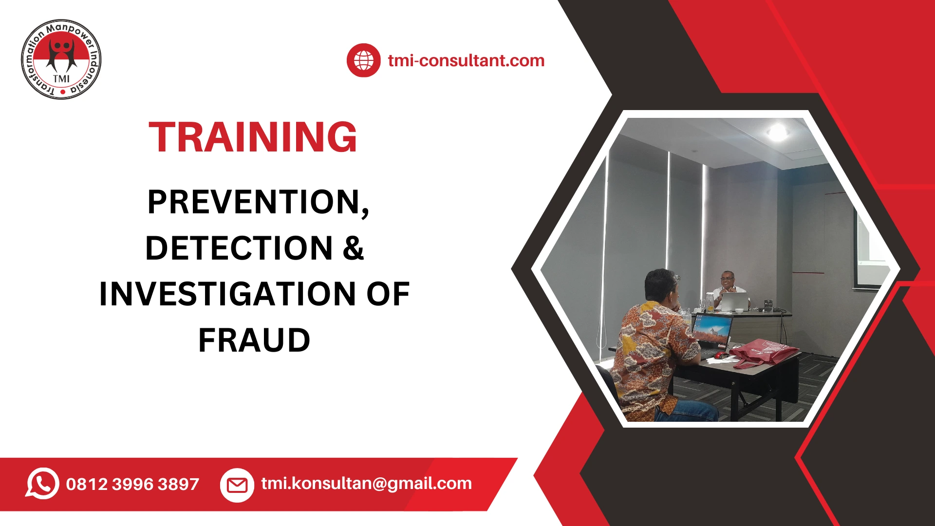 TRAINING AUDIT DAN INVESTIGASI FRAUD