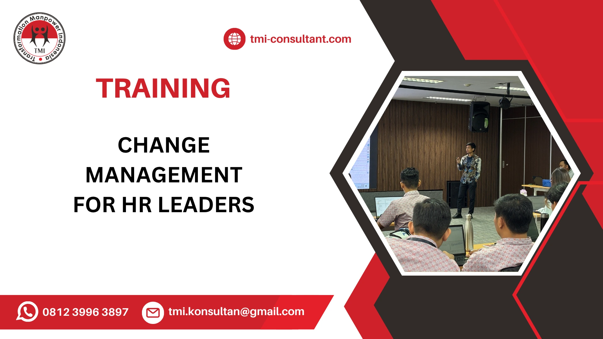 TRAINING MANAJEMEN PERUBAHAN UNTUK PIMPINAN HR