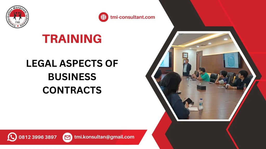 TRANING ASPEK HUKUM KONTRAK DALAM BISNIS