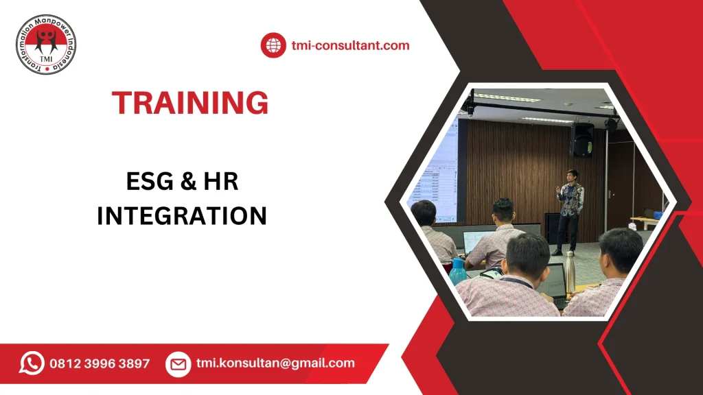 TRAINING STRATEGI HR BERBASIS ESG