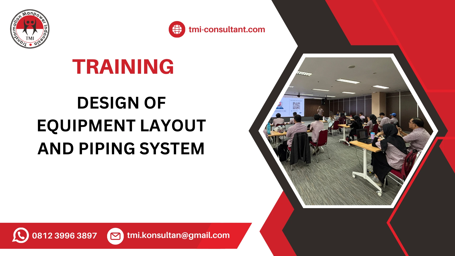 TRAINING DESAIN LAYOUT PERALATAN DAN PERPIPAAN