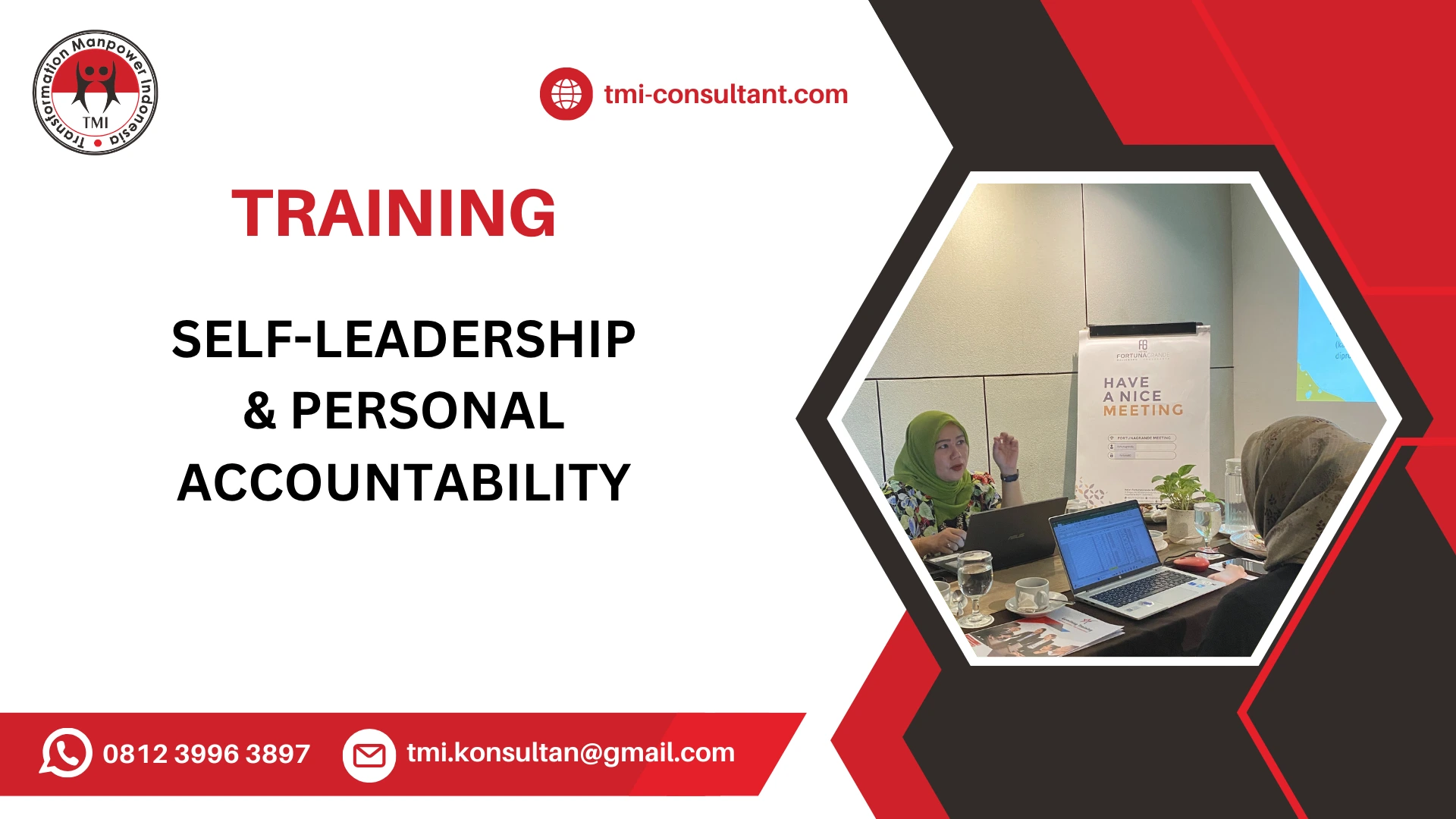 TRAINING DEVELOPING PERSONAL LEADERSHIP