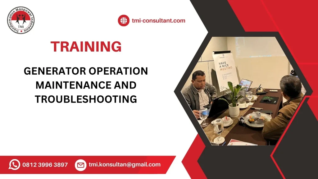 Pelatihan Generator Operation Maintenance and Troubleshooting