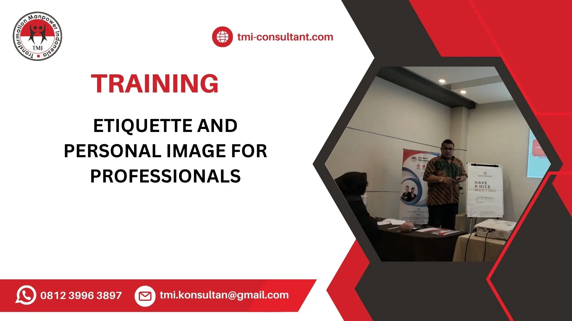 Pelatihan Etiquette and Personal Image for Professionals