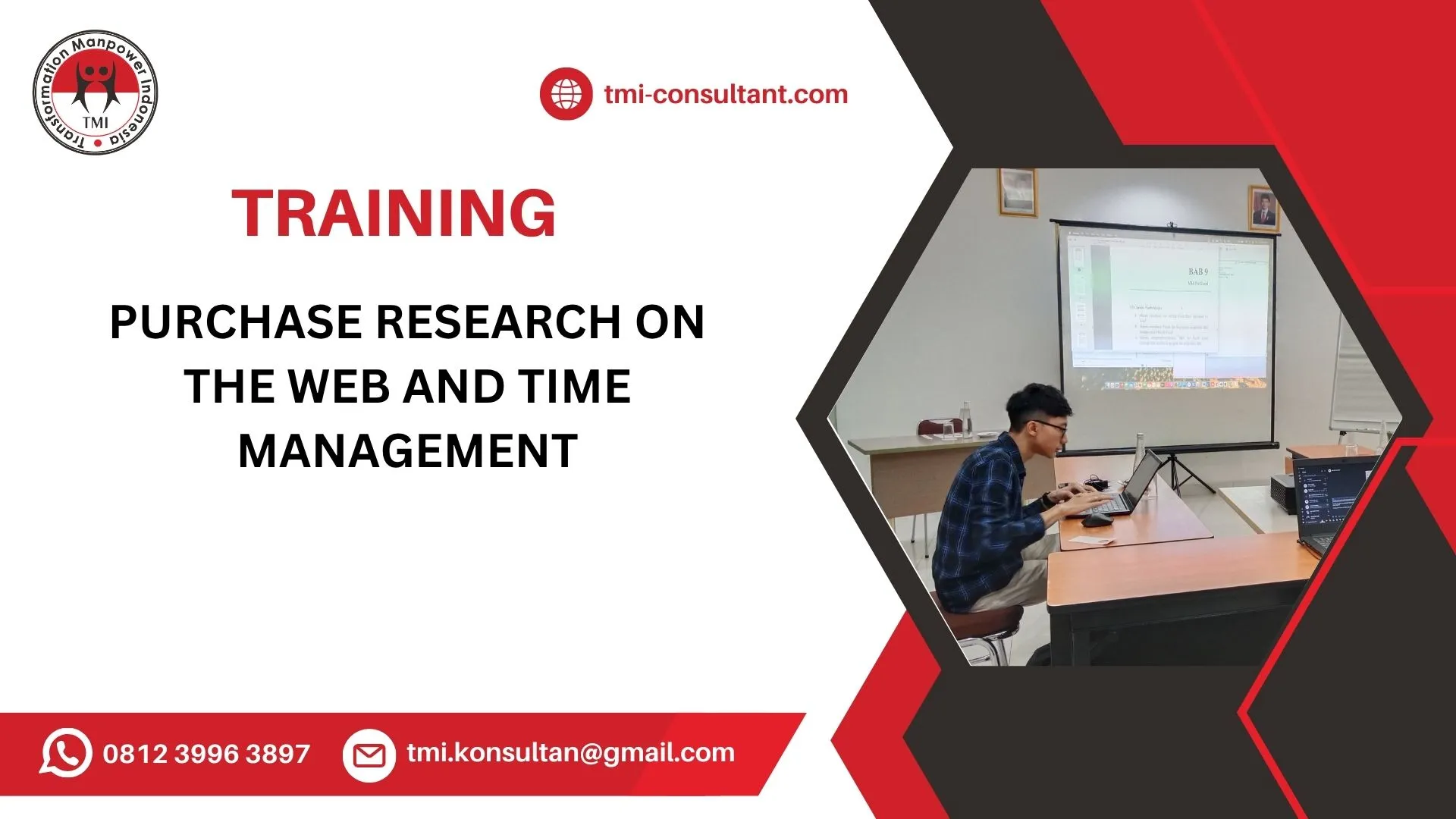 Pelatihan Purchase Research on the Web and Time Management